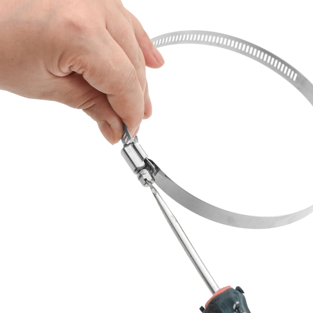Fascette Stringitubo 6pz 91-110 mm in Acciaio Inox 304 | homemem39