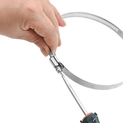 Fascette Stringitubo 6pz 91-165 mm in Acciaio Inox 304 | homemem39