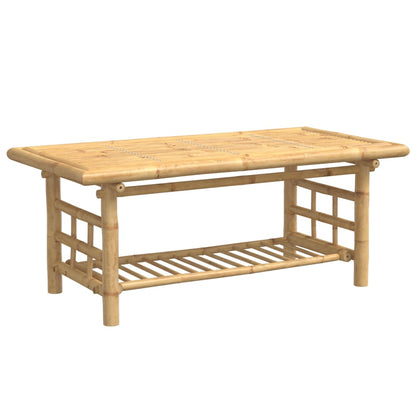 Tavolino da Salotto 110x55x45 cm in Bambù | homemem39