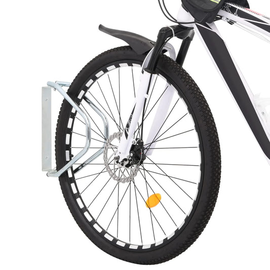 Supporto per Bici a Parete 2 pz in Acciaio Zincato - homemem39