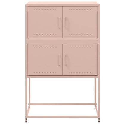 Credenza Rosa 68,5x38,5x107 cm in Acciaio | homemem39