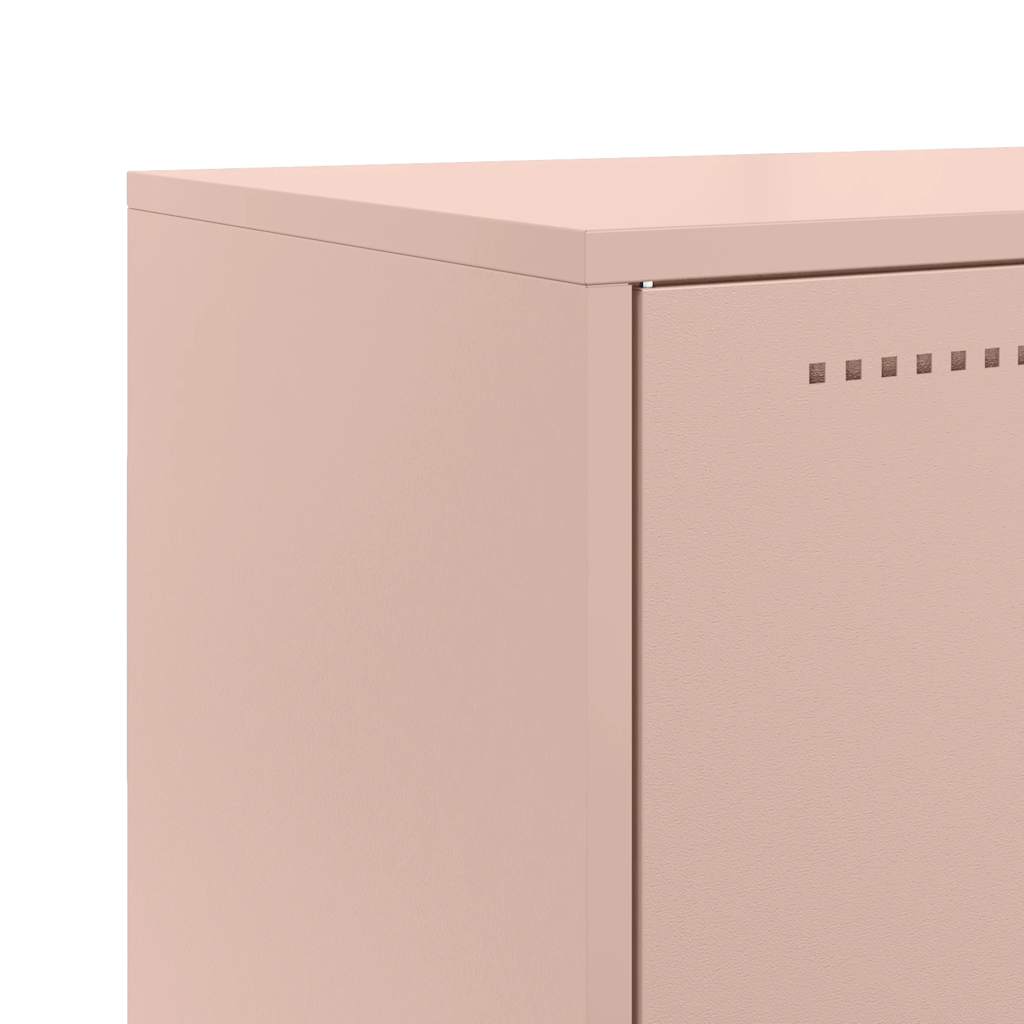 Credenza Rosa 68,5x38,5x107 cm in Acciaio | homemem39