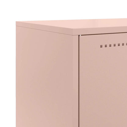 Credenza Rosa 68,5x38,5x107 cm in Acciaio | homemem39