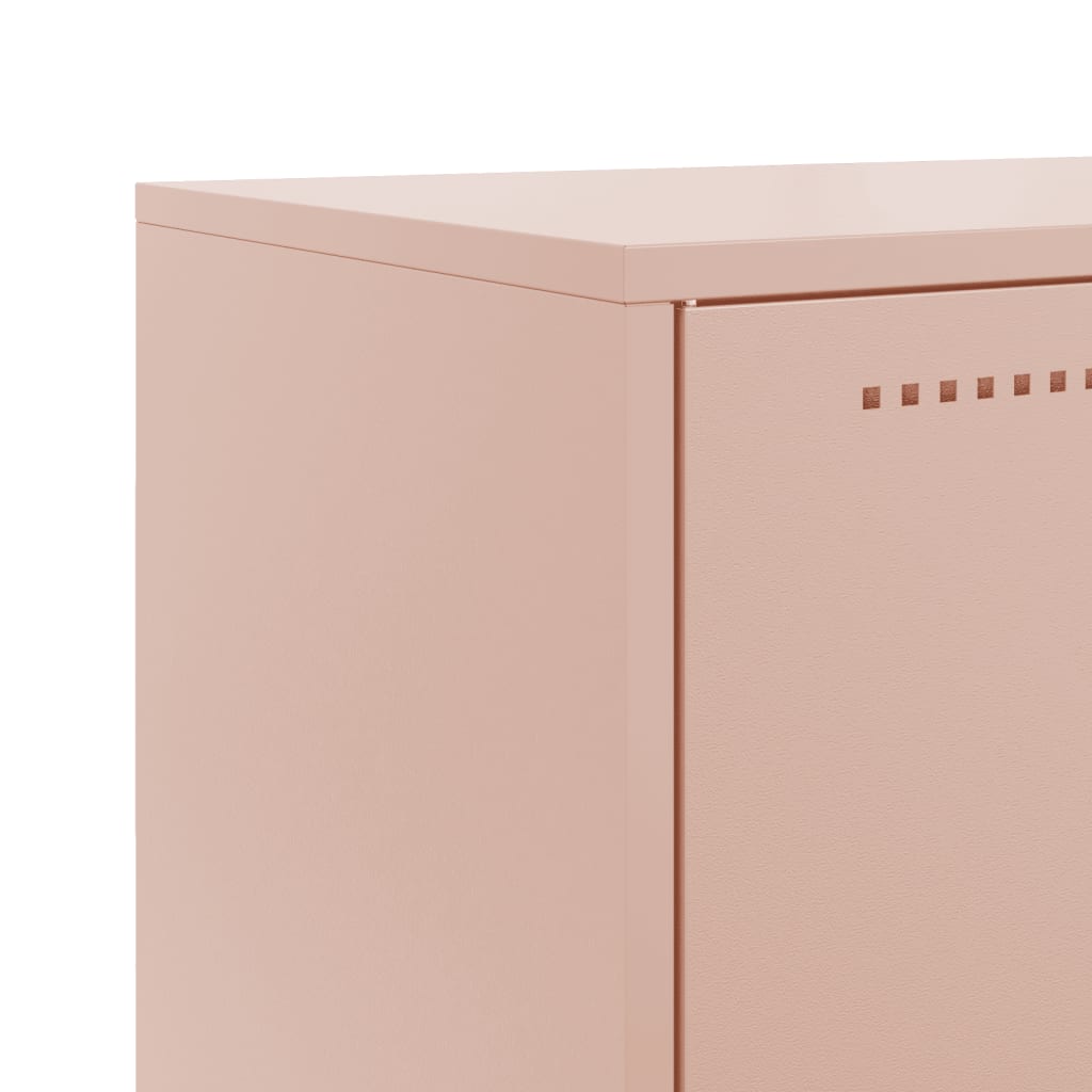 Credenza Rosa 68,5x38,5x123,5 in Acciaio | homemem39