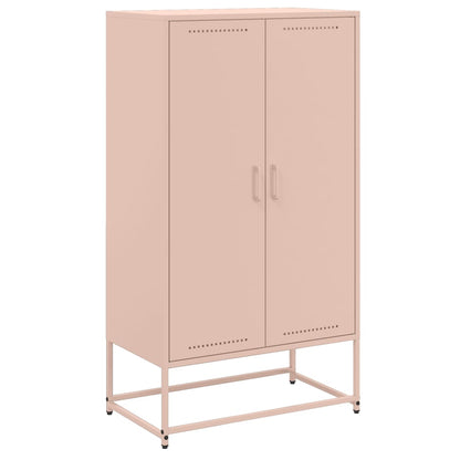 Credenza Rosa 68,5x38,5x123,5 in Acciaio - homemem39