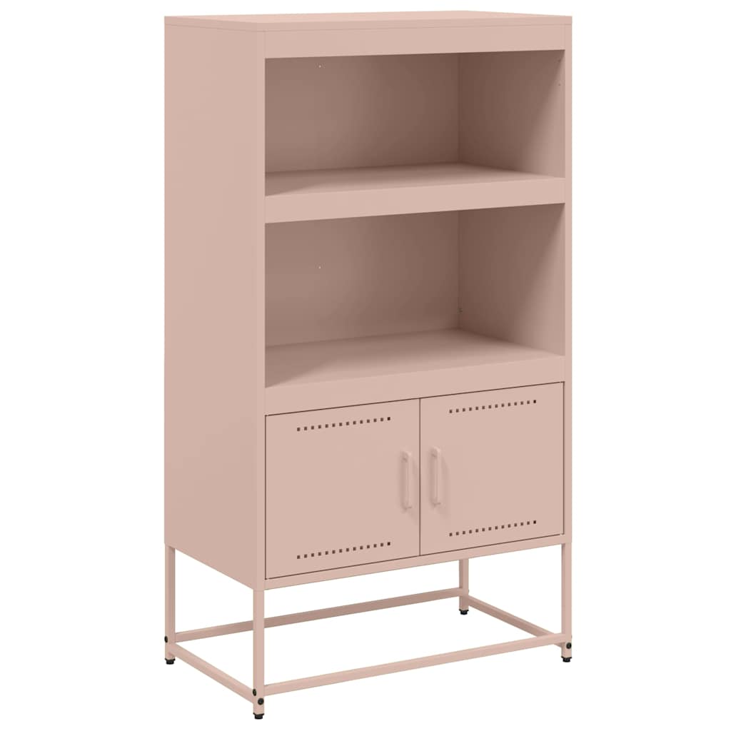 Credenza Rosa 68,5x38,5x123,5 in Acciaio - homemem39