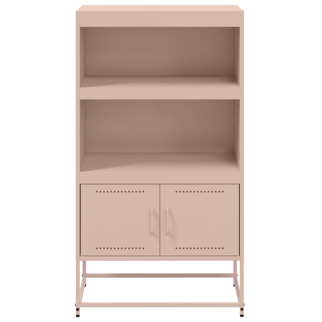 Credenza Rosa 68,5x38,5x123,5 in Acciaio | homemem39