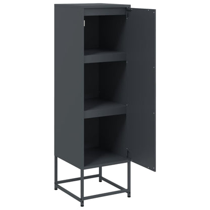 Credenza Antracite 36x39x123 cm in Acciaio | homemem39
