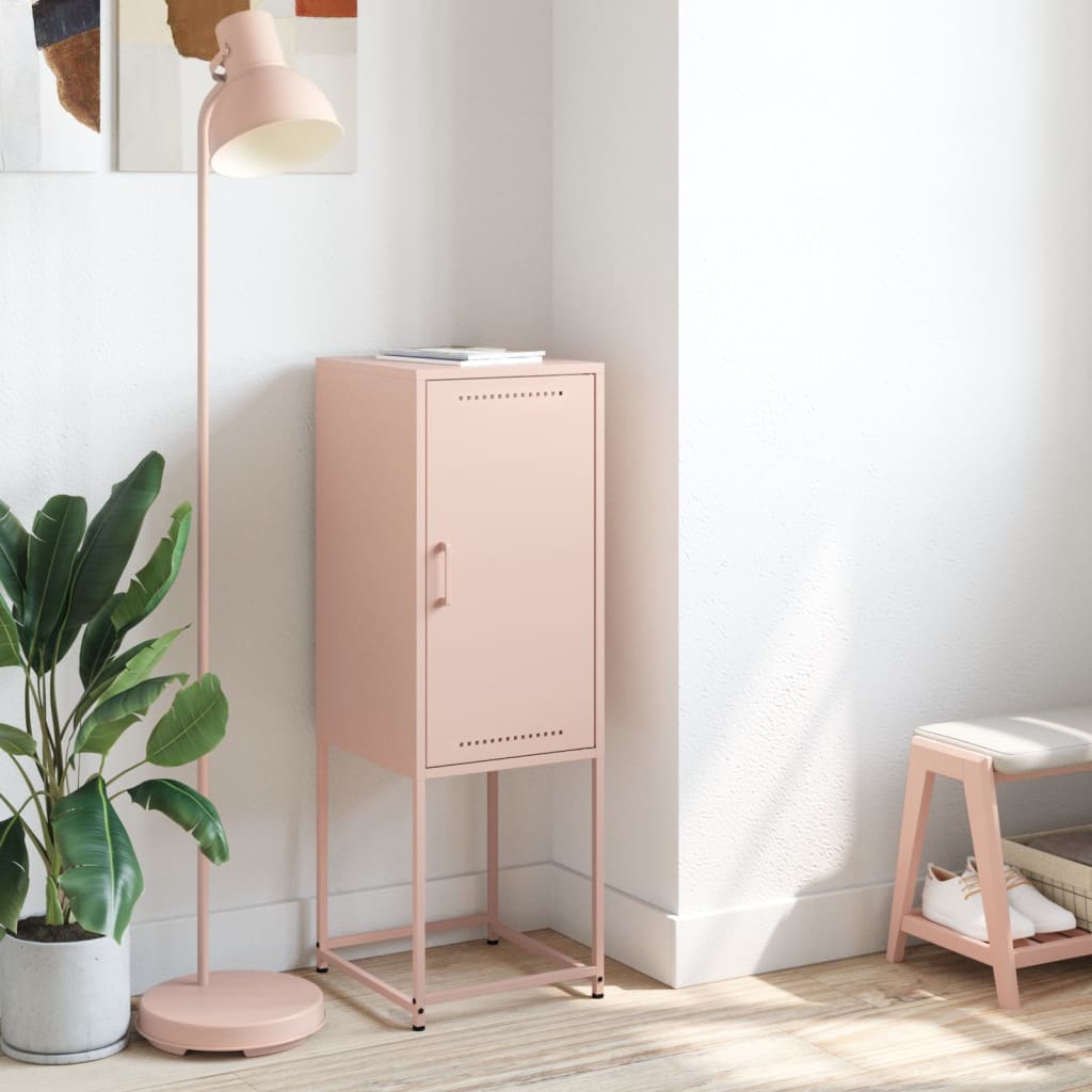 Credenza Rosa 36x39x107 cm in Acciaio | homemem39