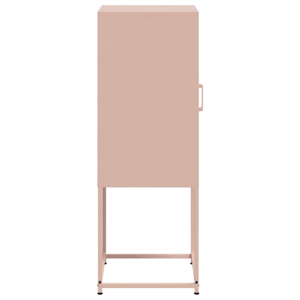 Credenza Rosa 36x39x107 cm in Acciaio - homemem39