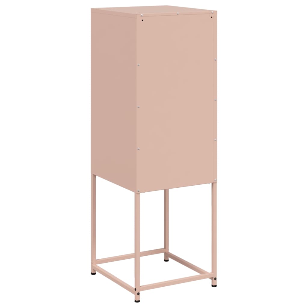 Credenza Rosa 36x39x107 cm in Acciaio - homemem39
