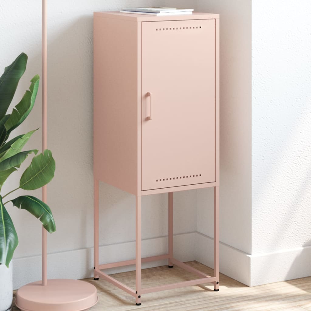 Credenza Rosa 36x39x107 cm in Acciaio - homemem39