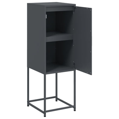 Credenza Antracite 36x39x107 cm in Acciaio | homemem39