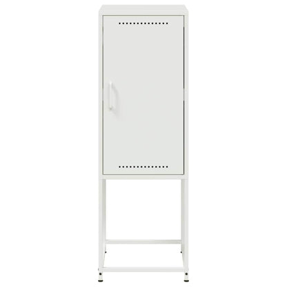 Credenza Bianca 36x39x107 cm in Acciaio | homemem39