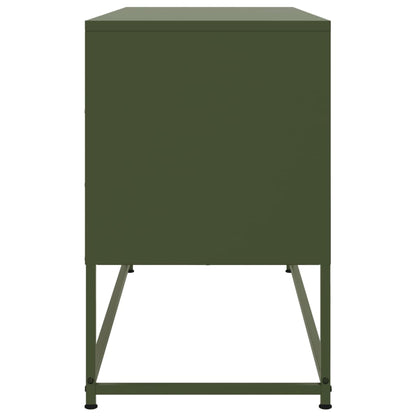 Credenza Bianca 36x39x107 cm in Acciaio - homemem39