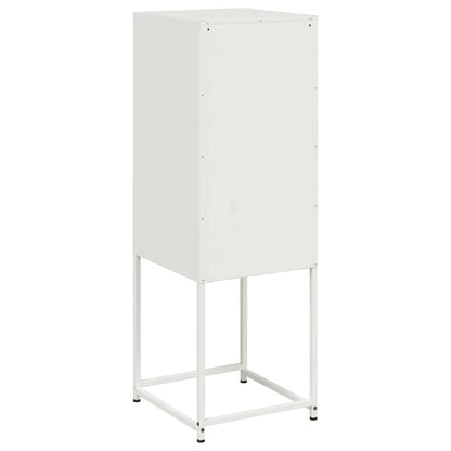 Credenza Bianca 36x39x107 cm in Acciaio | homemem39