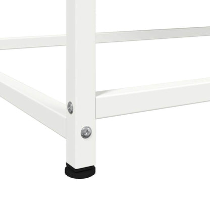 Credenza Bianca 100,5x39x107 cm in Acciaio | homemem39