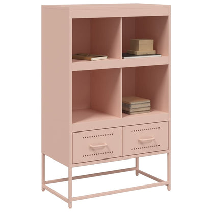 Credenza Rosa 68x39x111,5 cm Acciaio - homemem39