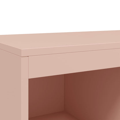 Credenza Rosa 68x39x111,5 cm Acciaio - homemem39