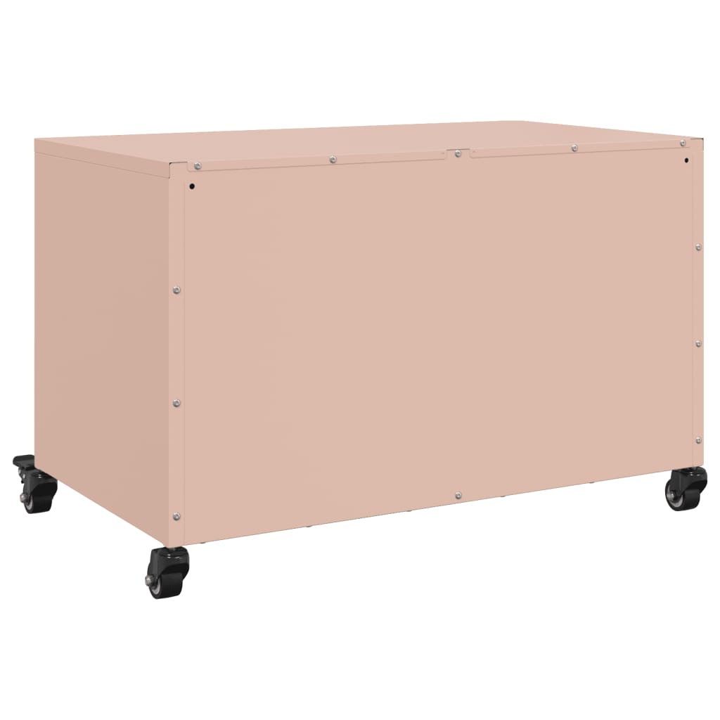 Mobile TV Rosa 68x39x43,5 cm in Acciaio - homemem39