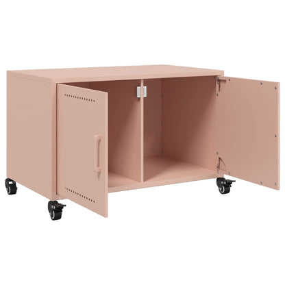Mobile TV Rosa 68x39x43,5 cm in Acciaio - homemem39