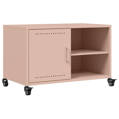 Mobile TV Rosa 68x39x43,5 cm in Acciaio - homemem39