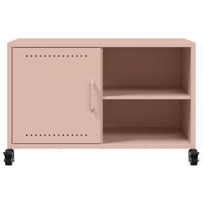 Mobile TV Rosa 68x39x43,5 cm in Acciaio - homemem39