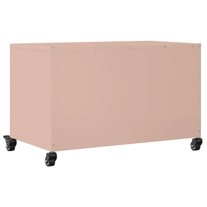 Mobile TV Rosa 68x39x43,5 cm in Acciaio - homemem39