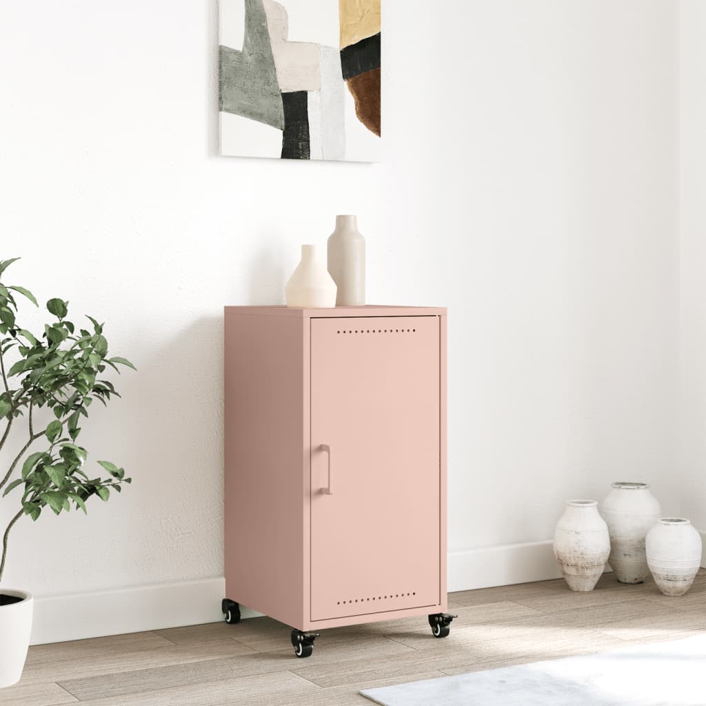 Credenza Rosa 36x39x72 cm in Acciaio - homemem39