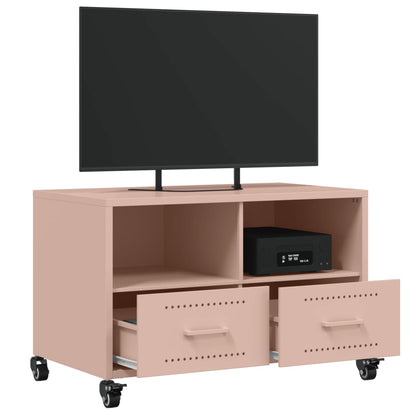 Mobile TV Rosa 68x39x43,5 cm in Acciaio - homemem39