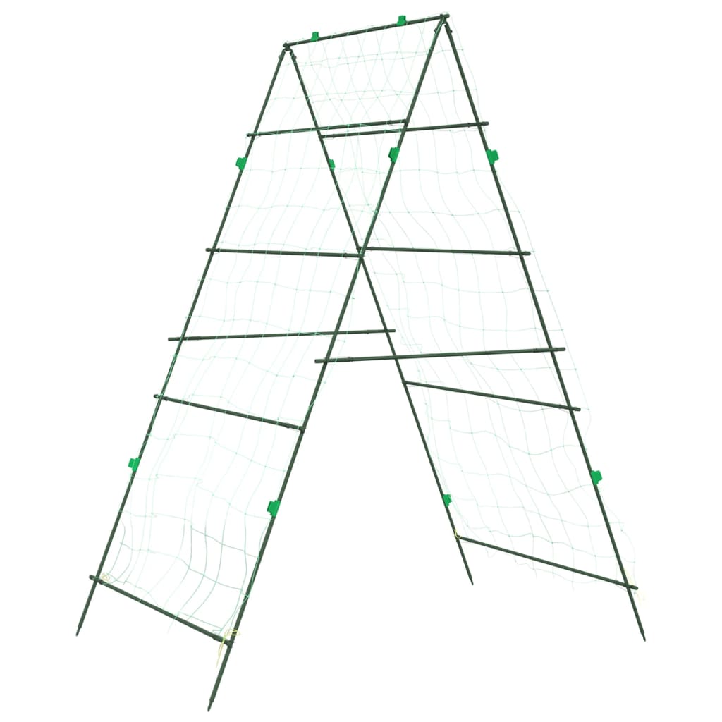 Traliccio Giardino per Rampicanti Telaio A 99x90x175,5 Acciaio - homemem39