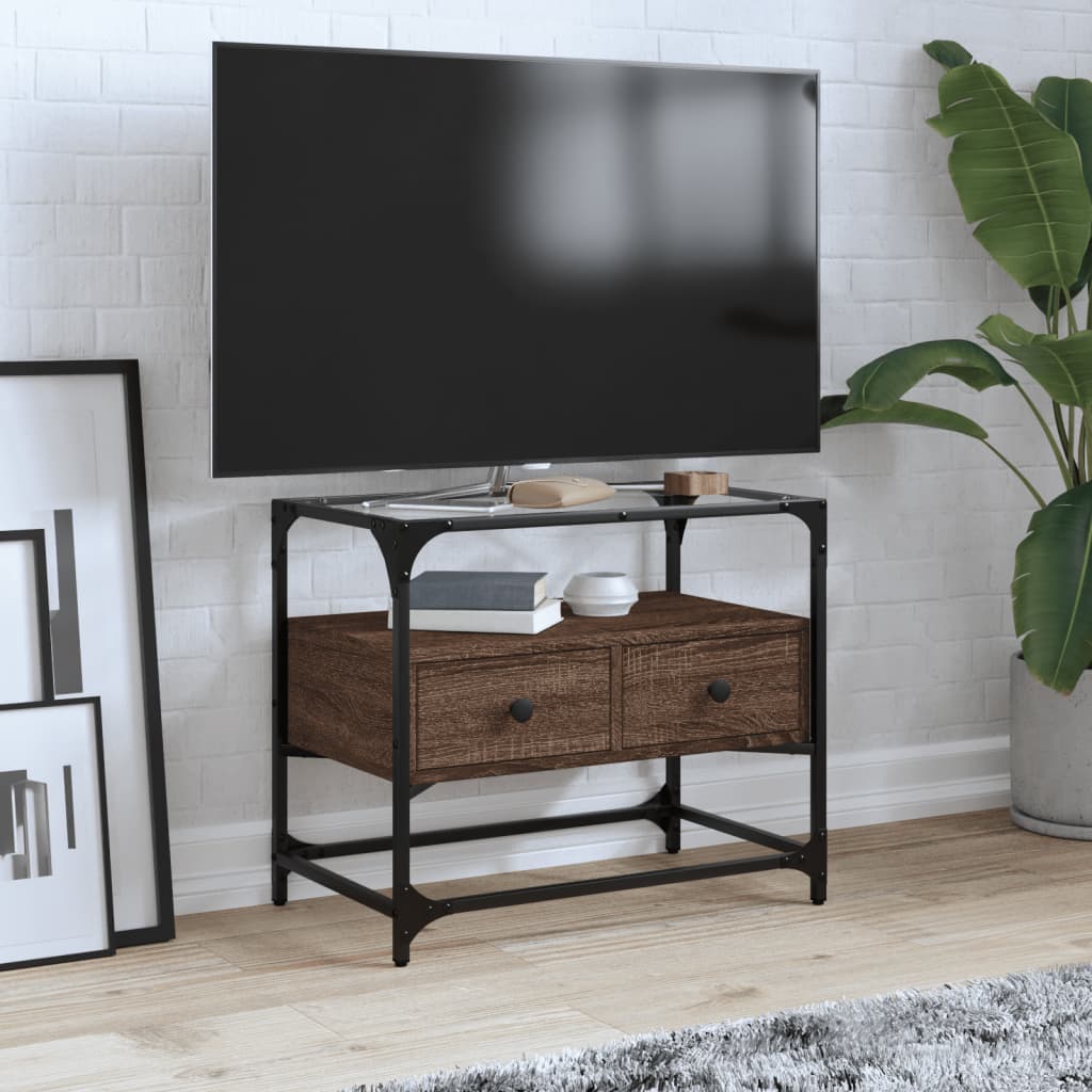 Mobile TV Piano Vetro legno multistrato