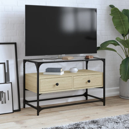 Mobile TV Piano Vetro legno multistrato