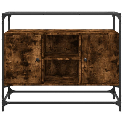Credenza Piano Vetro 98x35x81 legno multistrato