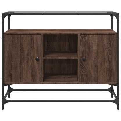 Credenza Piano Vetro 98x35x81 legno multistrato