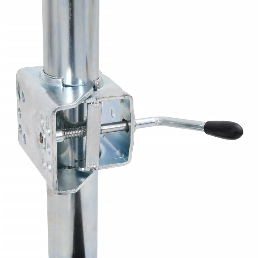 Ruotino per Rimorchio con Morsetto Diviso 60 mm Acciaio Zincato | homemem39