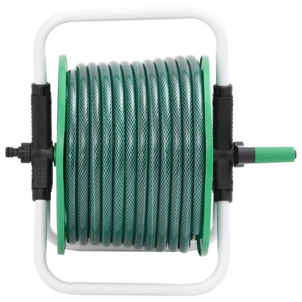 Avvolgitubo Verde Autoportante con Tubo 20 m PVC
