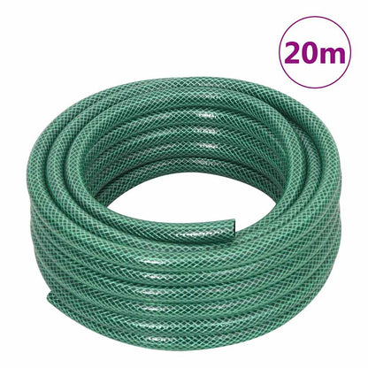 Avvolgitubo Autonomo Verde con Set Raccordi Tubo 0,5" 20 m PVC