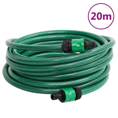 Avvolgitubo Verde Autoportante con Tubo 20 m PVC | homemem39