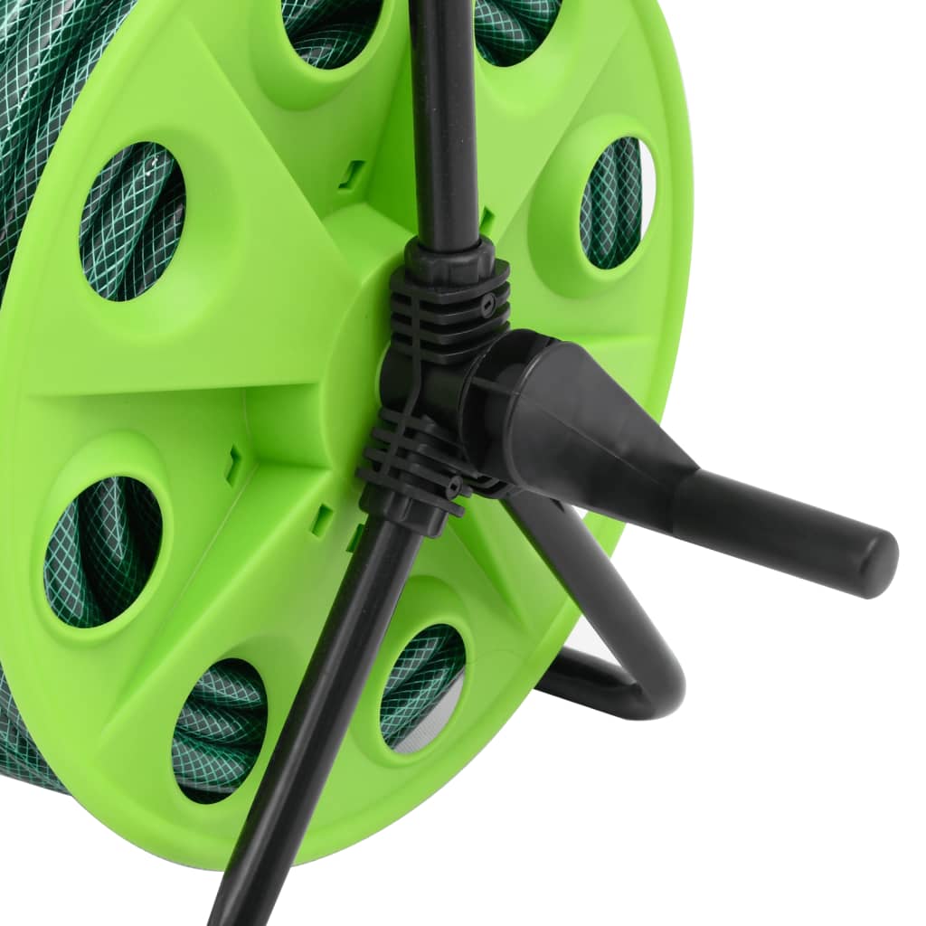 Avvolgitubo Verde Autoportante con Tubo 30 m PVC | homemem39
