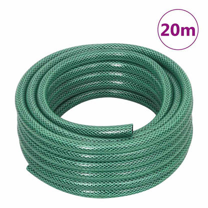 Avvolgitubo Autonomo Verde con Set Raccordi Tubo 0,5" 20 m PVC
