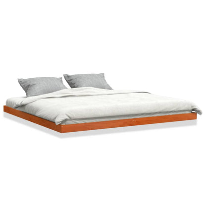 Giroletto Marrone Cera 200x200 cm in Legno Massello di Pino | homemem39