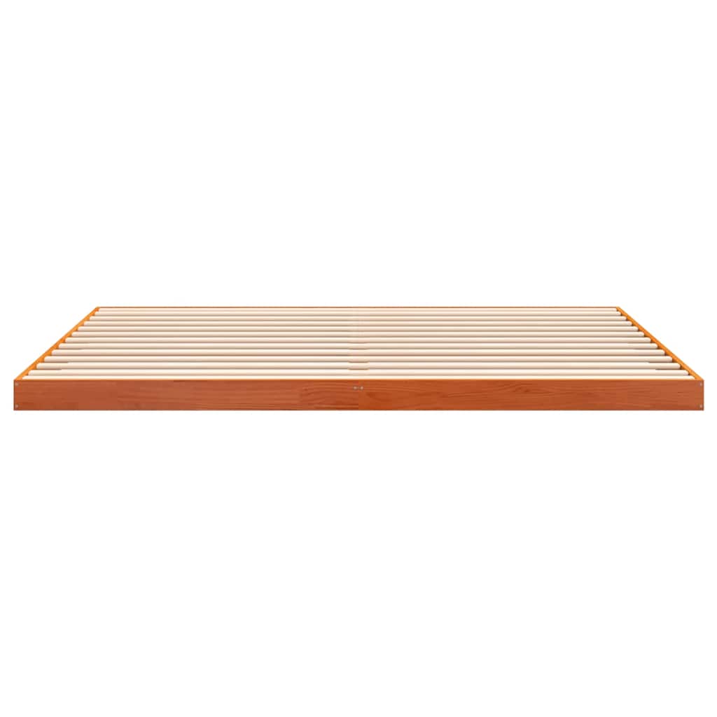 Giroletto Marrone Cera 200x200 cm in Legno Massello di Pino