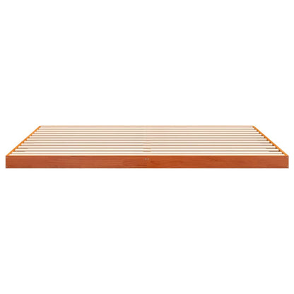 Giroletto Marrone Cera 200x200 cm in Legno Massello di Pino