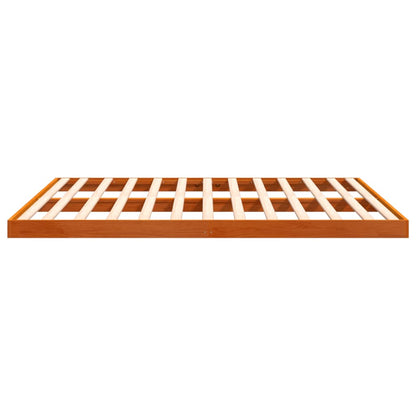 Giroletto Marrone Cera 180x200 cm in Legno Massello di Pino | homemem39