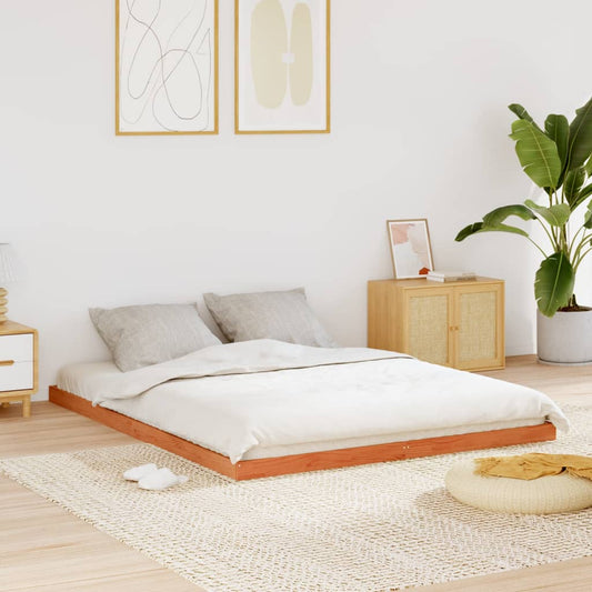 Giroletto Marrone Cera 150x200 cm in Legno Massello di Pino | homemem39