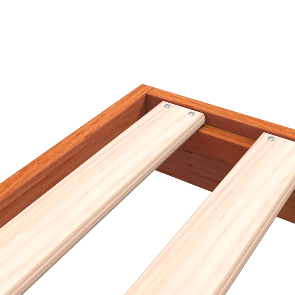 Giroletto Marrone Cera 100x200 cm in Legno Massello di Pino | homemem39
