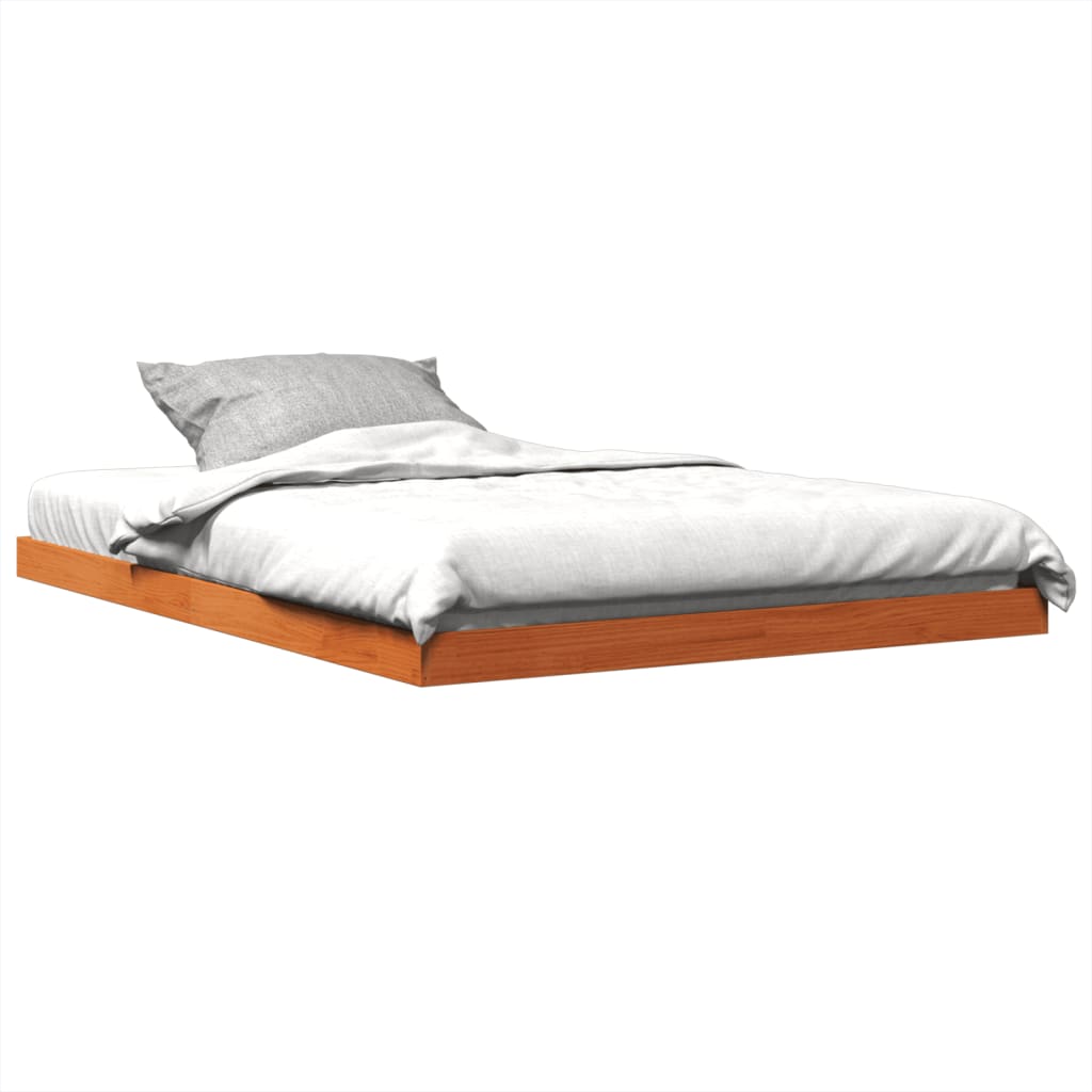 Giroletto Marrone Cera 135x190 cm in Legno Massello di Pino | homemem39