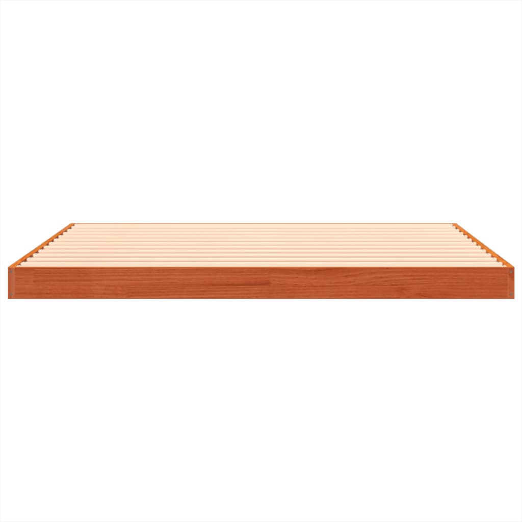 Giroletto Marrone Cera 135x190 cm in Legno Massello di Pino | homemem39