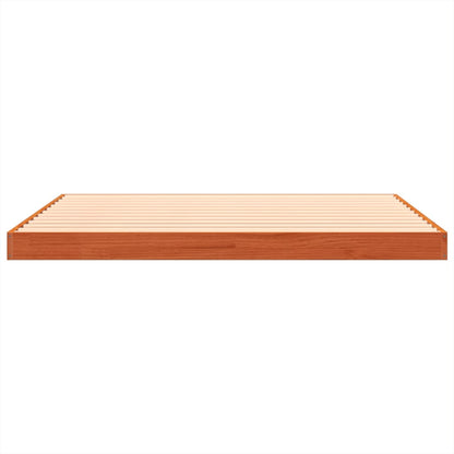 Giroletto Marrone Cera 135x190 cm in Legno Massello di Pino | homemem39